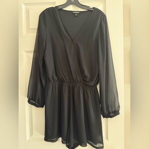 EXPRESS Black Romper